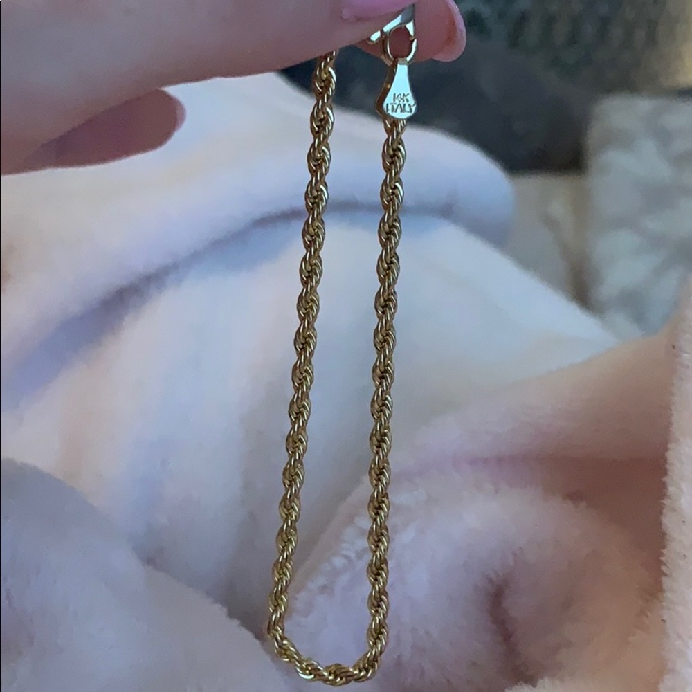 14k gold bracelet